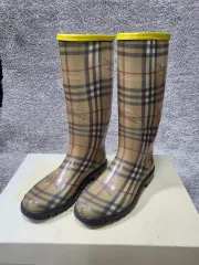 バーバリー(BURBERRY) CHECK パータン レインブーツ 250のサムネイル
