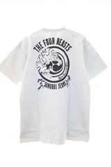 サムライジーンズ SAMURAI JEANS 15SS SJST15-104 XL サイズ グレー 20番 カチオンカラー 杢 Tシャツ 日本製 四神 白虎 西 秋 【ブランド古着ベクトル】【中古】●■260604のサムネイル
