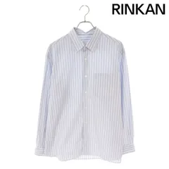 ソフネット  STRIPE RELAX FIT SHIRT SOPH-250012 ストライプリラックスフィット長袖シャツ メンズ Lのサムネイル