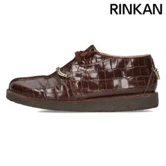 シュプリーム ×クラークス Clarks  24AW  MARTINE ROSE Clarks Desert Trek クロコ型押しデザートシューズ メンズ 9.5のサムネイル