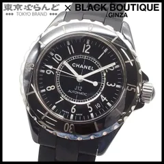 シャネル CHANEL J12 38mm H0684 ブラック セラミック SS ラバー 腕時計 メンズ 自動巻 101889350のサムネイル