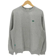 ラコステライブ Lacoste Live Unisex LIVE Crew Neck Cotton Fleece Sweatshirt ソリッドクルーネックスウェット メンズ import：XL のサムネイル