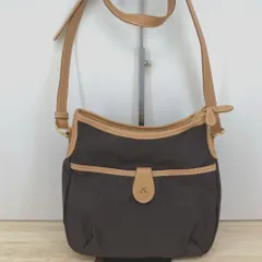 美品 Kitamura/キタムラ ショルダーバッグ ブラウン/ベージュ Kロゴ レディース 斜め掛け カバン/鞄[OA05538]のサムネイル