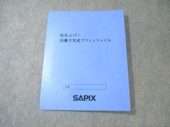 SAPIX 語彙力完成プリント(ファイルつき) - メルカリ