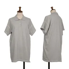 コムデギャルソンCOMME des GARCONS コットンポロTシャツ グレーM位のサムネイル