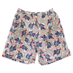 BEDWIN & THE HEARTBREAKERS 25SS 25SB4741 Pabst Ex. 5L SHORT PANTS  パブスト ブルーリボン ショーツ ショート ハーフ パンツ マルチカラー系【極上美品】【中古】のサムネイル
