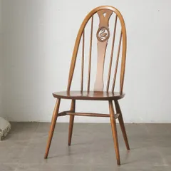 Ercol スワンバック チェア アーコール ヴィンテージ 椅子 ダイニングチェア ウィンザーチェア サイドチェア 無垢材 ビンテージ 98053のサムネイル