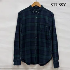 ステューシー 長袖 チェック ネルシャツ ボタンダウン コットン ウール メンズ M ISItems【USED】【古着】【中古】50164780のサムネイル