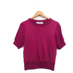 ビームスライツ BEAMS Lights カットソー Tシャツ 半袖 コットン シンプル 36 パープル 紫 /KT39のサムネイル