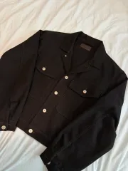 LEMAIRE 26ss トラッカージャケット ブラックのサムネイル