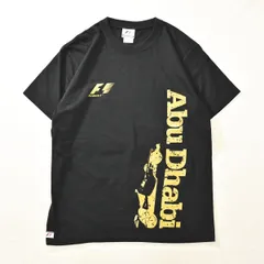 【希少】 00s F1 formula 1 アブダビグランプリ プリント Tシャツ M ブラックのサムネイル