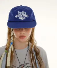 HELLO SUNRISE ウール 帽子 ブルー HS x ETCblank Sunrise Dancing 6panel Capのサムネイル