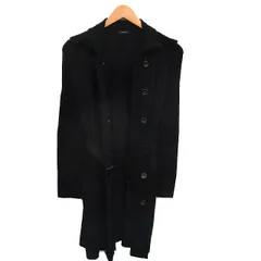 ギャバジンケーティー Gabardine K.T トッパー カーディガン 長袖 ベルト ウール シンプル 9 ブラック 黒 /KT15のサムネイル