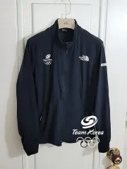 THE NORTH FACE ザノースフェイス チームコリア オリンピック 限定モデル 国別代表 ウーブン ジャケット ジャージ ネイビーのサムネイル