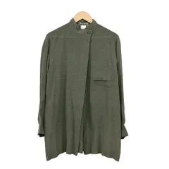 ISSEYMIYAKE(イッセイミヤケ) カーディガン サイズM レディース - カーキ 長袖/シースルーのサムネイル