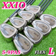 ゼクシオ XXIO 2代目 MP200 レディースアイアン 8本 L 初心者 入門 ゴルフクラブ 5-9PAS カーボンシャフトのサムネイル