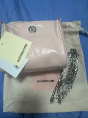 MINITMUTE ピンク brettbag 1回着用 ショルダーバッグのサムネイル