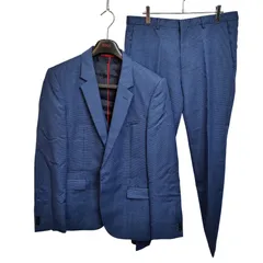 HUGO BOSS ヒューゴボス MARZOTTO 3ピース スーツ ジャケット ベスト パンツ セットアップ 48 ネイビー メンズのサムネイル