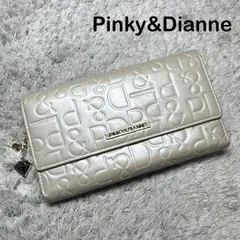 Pinky&Dianne ピンキーアンドダイアン 長財布 エンボスロゴ チャームのサムネイル