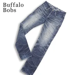 Buffalo Bobs バッファローボブス 通年★ USED加工 ヒゲ スキニー デニム パンツ ジーンズ Sz.1 メンズのサムネイル