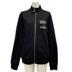 LOUIS VUITTON(ルイヴィトン) ブルゾン サイズS レディース - PM172M JIU HDY31W 黒×白 長袖/秋/春 コットンのサムネイル