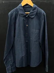 90s tricot COMME des GARONS トリココムデギャルソン 長袖 コットン シャツ ラウンドカラー ポケット TB020150 AD1998 日本製のサムネイル
