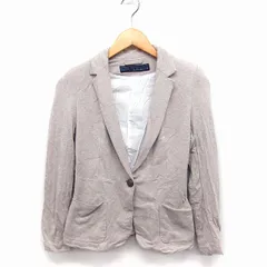 ザラ ベーシック ZARA BASIC テーラード ジャケット アウター シングル XS モカベージュ /FT3のサムネイル