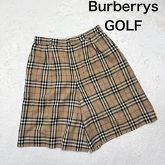 Burberrys バーバリー ノバチェック キュロット パンツ ウール100% L ベージュ 日本製 ヴィンテージのサムネイル