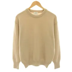 ヘリル HERILL ゴールデンキャッシュプルオーバー Golden cash Pullover ニット セーター クルーネック 長袖 カシミヤ 0 ベージュ 24-080-HJ-8041-30 /YTのサムネイル