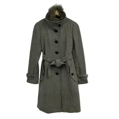 Burberry Blue Label(バーバリーブルーレーベル) コート サイズ40 M レディース - グレー 長袖/秋/冬のサムネイル