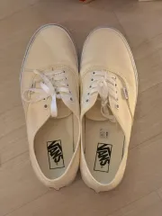 VANS アセンティック オフホワイト 275 3時間 着用 新品のサムネイル