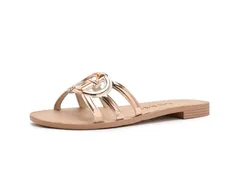 ゲス レディース シューズ サンダル GUESS Elyho Rose Gold ゴールドのサムネイル