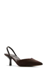 アルド レディース シューズ ヒール ALDOlivia Pointed Toe Slingback Pump Dark Brown ブラウンのサムネイル