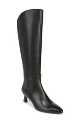 ナチュライザー レディース シューズ ブーツ・レインブーツ Naturalizer Deesha Knee High Boot Black Leather ブラックのサムネイル