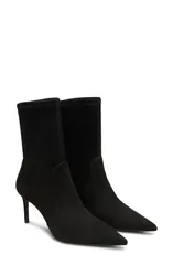 スチュアート ワイツマン レディース シューズ ブーツ・レインブーツ Stuart Weitzman Stuart Pointed Toe Bootie Black ブラックのサムネイル