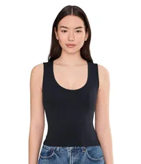 フリーピープル レディース トップス シャツ Free People Clean Lines Muscle Cami Black 1 ブラックのサムネイル