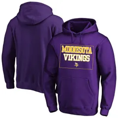 ファナティクス メンズ アウター パーカー・スウェットール フリース Mens Fanatics Purple Minnesota Vikings Big Tall Fleece Hoodie Purのサムネイル