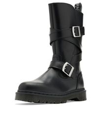 닥터 마틴 남성 신발 부츠 레인 부츠 Dr Martens Anistone Strap Black 블랙