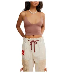 フリーピープル レディース トップス シャツ Free People Round Two Skinny Strap FP Nutmegのサムネイル
