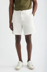 セオリー メンズ ボトムス ハーフパンツ・ショーツ ショートパンツ コットン Theory Standard Chino in Moonsoft Cotton Blend Shorts Winterのサムネイル