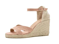 カスタ ニエール レディース シューズ ヒール サンダル Castaner Bruna Wedge SandalsWo Laurelのサムネイル