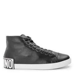 モスキーノ メンズ シューズ スニーカー Moschino Mens Courtrainers Black ブラックのサムネイル