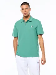 セルジオタッキーニ メンズ トップス ポロシャツ Sergio Tacchini Eredita Polo Bottle Green グリーンのサムネイル
