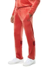 セルジオタッキーニ メンズ ボトムス カジュアルパンツ トラックパンツ Sergio Tacchini Damarindo Velour Track Pant Hot Sauceのサムネイル