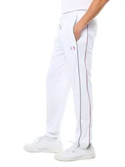 セルジオタッキーニ メンズ ボトムス カジュアルパンツ トラックパンツ Sergio Tacchini Eredita Track Pant Brilliant White ホワイトのサムネイル