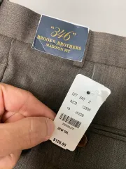 新品 ブルックス ブラザーズ マディソン フィット スラックス 35W 30Lのサムネイル