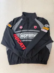 (L) Supreme x Ducati トラックジャケット ブラック - 24SSのサムネイル