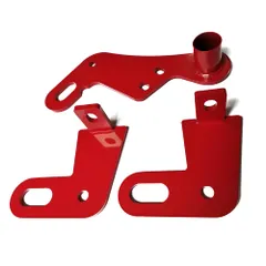 N◆ONKYOU 牽引フック トレーラーフック 新型ジムニー用 jb64w シエラjb74w オフロード 車両救助 重鋼素材 純正バンパー対応 耐腐食性 フロント助手席側 左前& リア1セット 0c9405c6のサムネイル