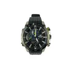 CASIO カシオ 腕時計 EDIFICE エディフィス EQB-800 Series EQB-800BR-1AJF ブラック文字盤系 ステンレススチール デュラソフトバンド（フッ素ラバー） メンズ アナログ 美品のサムネイル