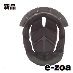 OGK KABUTO（オージーケーカブト） SHUMAシリーズ F19インナーパッド オプション 9mm ブラック F19インナーパッド OPTION 9mm (2572187)のサムネイル
